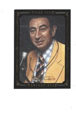 2008 UD Masterpieces Framed Black #40 Howard Cosell
