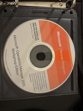 Brand New Sealed Microsoft Operations Manager 2005 Workgroup Edition With Key