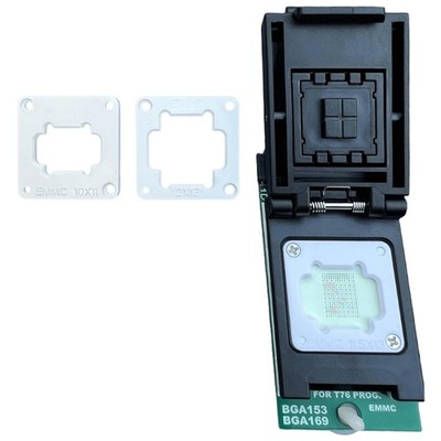 BGA153 BGA169 Adapter for T76 Programmer IC Socket with Replaceable Spring Probe