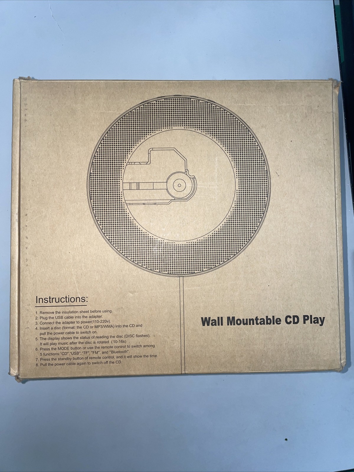 New In Box With Wall Mount