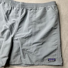 Patagonia Baggies pantaloncino uomo XXL grigio pennacchio 5" cucitura interna 57022 SP23 NUOVO
