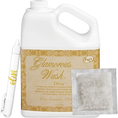 Tyler DIVA Glamorous Wash Laundry Detergent - 1 Gallon - With Olivi Stain Pen...