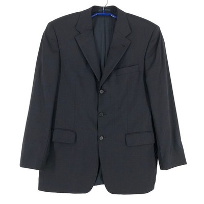 HUGO BOSS Cerutti 1881 Herren Da Vinci Lucca 100% Wolle Blazer Jacke Größe 50 -