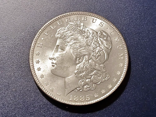 Gem BU 1885-P Morgan Dollar