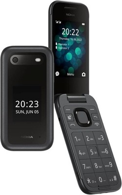 Nokia 2660 Flip Dual SIM Handy Klapp Handy Seniorenhandy Notfall-Taste 2,8-Zoll