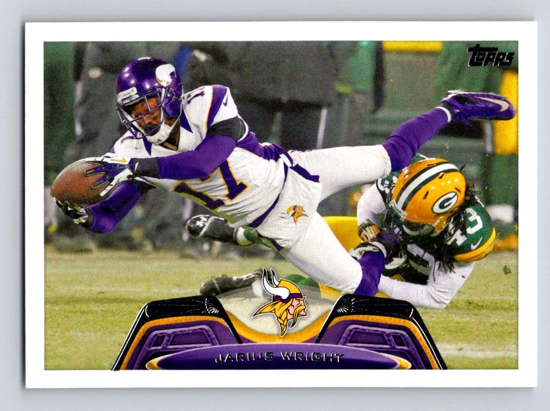 2013 Topps #234 Jarius Wright Minnesota Vikings