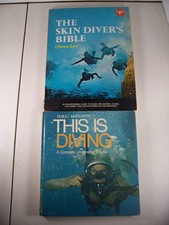 *2 BOOKS* VINTAGE SCUBA 1960'S-70'S SKIN AND SCUBA DIVING