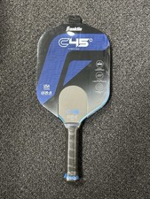 Franklin C45 Hybrid 14mm Pickleball Paddle Blue Carbon Fiber NEW