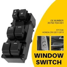 For 12-13 Honda CRV CR-V Driver Side Electric Master Power Window Control Switch