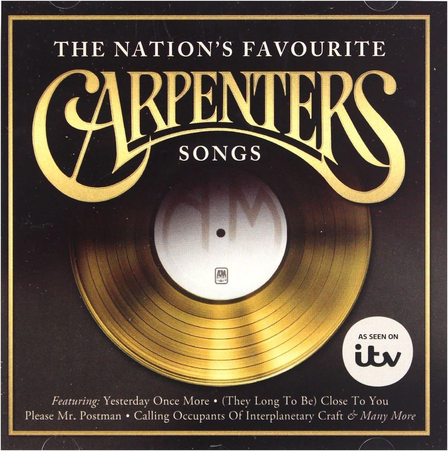 The Carpenters The Nation's Favourite'S SONGS PIC 2 READ AD BELOW,SENT 1ST CLASS