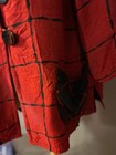 Ali Miles Red Black Ruffle Jacket - Size L — photo 3