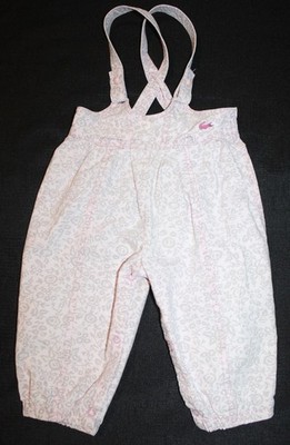 Girls Izod Lacoste pink floral romper Size 18 months