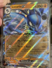 Lucario EX 051/131 Prismatic Evolutions Stamped Promo Pokémon TCG NM 