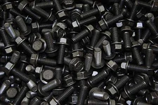 (100) Grade 8 Hex Head Flange Bolts 3/8-16 x 1 Cap Screw