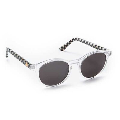 MacKenzie-Childs White Sunglasses Diane Sunglasses - Clear - Mackenzie-Childs main image 3