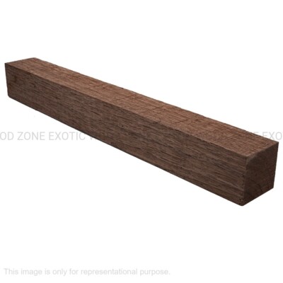 2 Pcs, Black Walnut Turning Blank Spindle Square Block 2x2x12- Free US Shipping