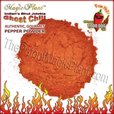 Red Ghost (Bhut Jolokia) Pepper Fine Ground Powder Bulk 1 Lb | Super Hot Ghost