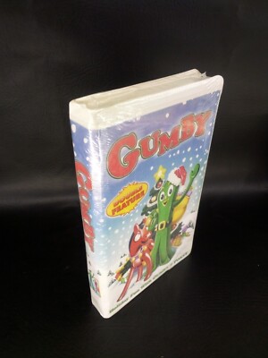 SEALED New Gumby Double Feature Christmas  VHS  Brand New Gumby SEALED