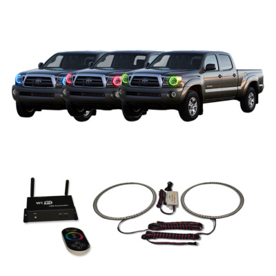 RGB Multi Color WIFI Headlight Halo kit for Toyota Tacoma 05-11