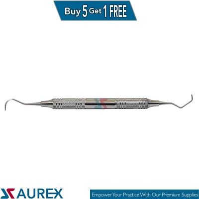 Anterior Sickle N5-Hoe 48 Curette Dental Instrument By Aurex