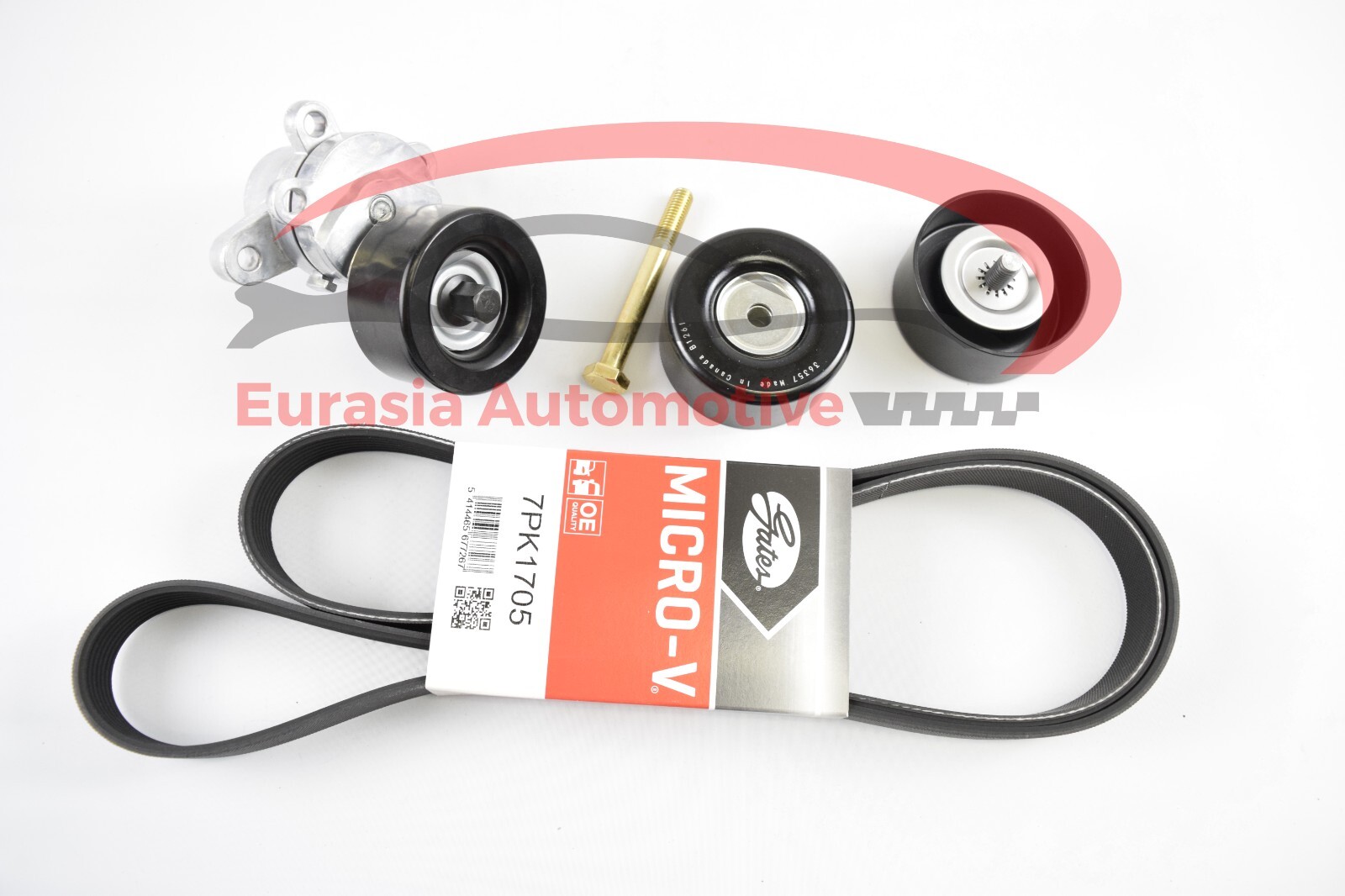 Asianautos Drive Belt Tensioner and Pulleys Kit For Nissan Maxima 2009