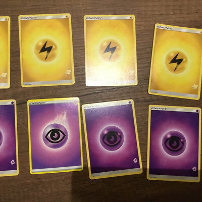 pokemon ghost energy card pokemon cards energy 4 ghost types and 4 electric types