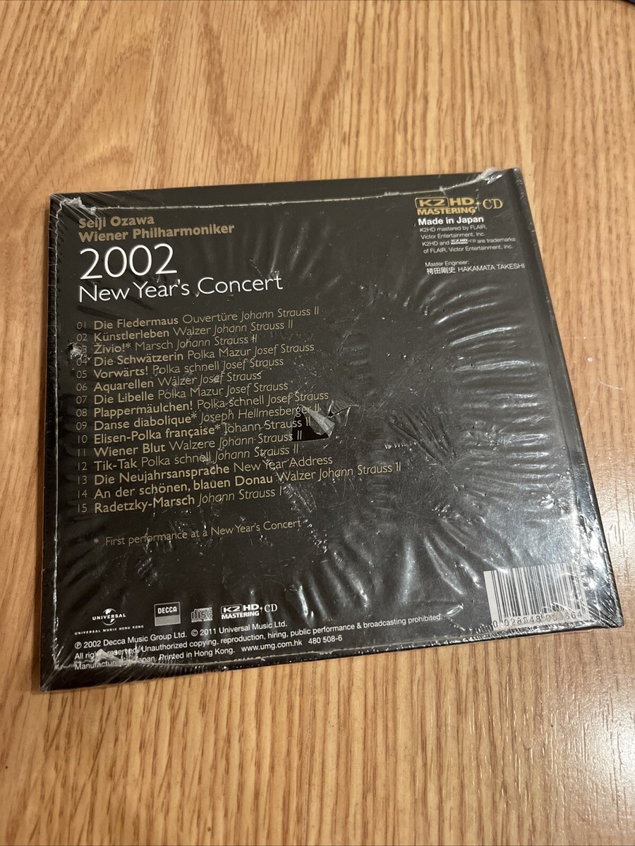 Seiji Ozawa Wiener Philharmoniker – New Year's Concert 2002