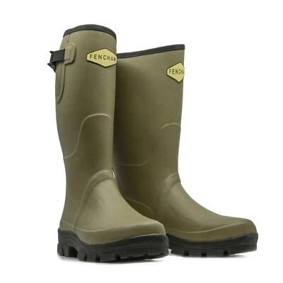 Fencham Argo Unisex Waterproof Neoprene Wellington Boots – Thermal Insulated UK