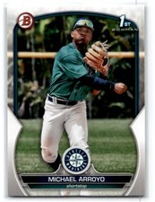 2023 Bowman 1st Michael Arroyo #BP-63 Mariners