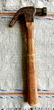 Vintage 20oz Plumb Claw Hammer Original Wood Handle Made In USA