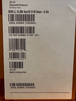 HP 871683-B21 Intel Xeon Gold 5118 Processor 2.3 Ghz 16.5 Mb