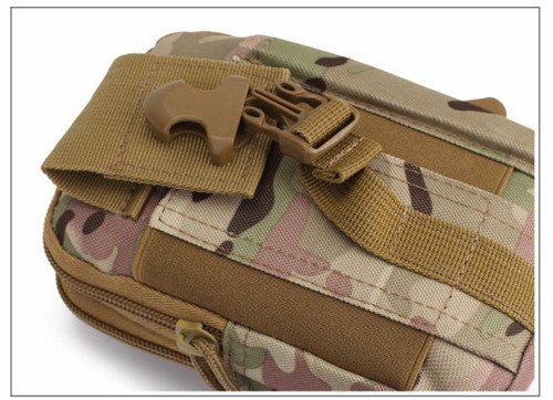 Utility Multi Purpose Tactical Waist Bag Belt Molle Pouch Military Wallet Pack - Picture 8 of 16