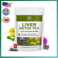 42Bags Liver,Kidney Pancrea Herbal Compound Detox Cleanse Herbal Tea