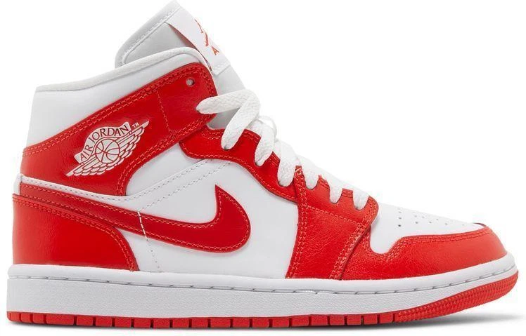 Jordan 1 Mid Habanero Red W for sale | eBay