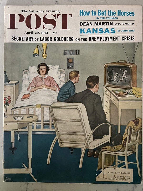 Saturday Evening Post April 29 1961: Dean Martin Kansas Unemployment Secretaries