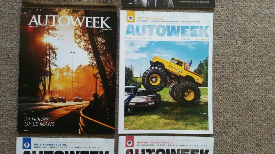 6 Autoweek Magazines  Feb - Dec 2017  - Image 3 of 4