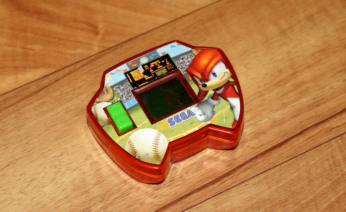 2005 Mcdonalds Happy Meal SEGA Sonic The Hedgehog Knuckles Baseball Handheld EBay
