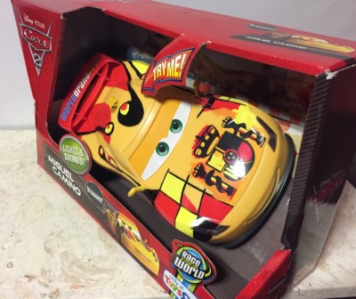 Disney Pixar Cars 2 MIGUEL CAMINO Lights & Sounds! 8.5 Inches | eBay