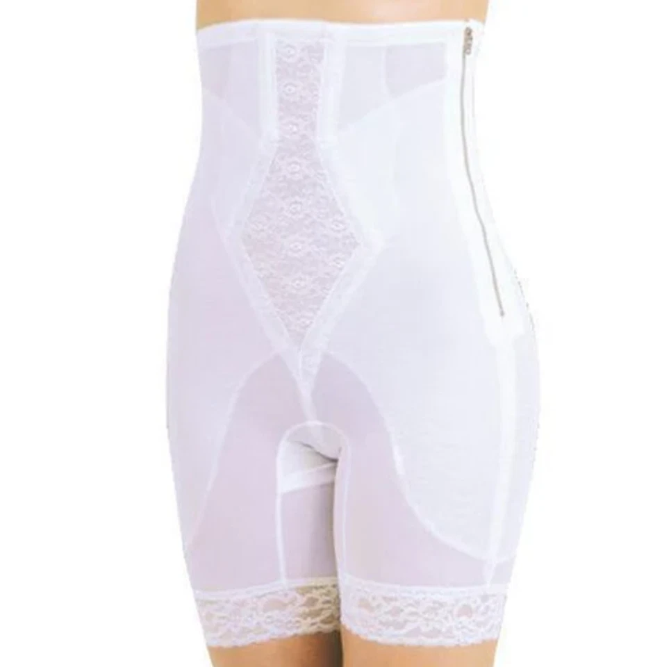 Rago 6228 Girdle High Waist Leg Shaper Medium Shaping White 5XL - Image 2 of 2