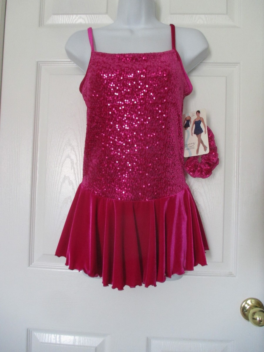pink dress for women short Mini Dress Crystal Trim Hot Pink Cocktail Dress