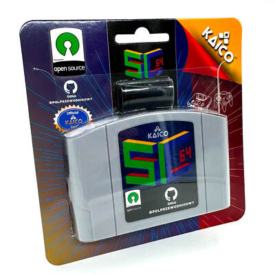 Kaico Sommer Cart 64 Nintendo 64DD N64 Patrone - Offen Source N64 Flashcart