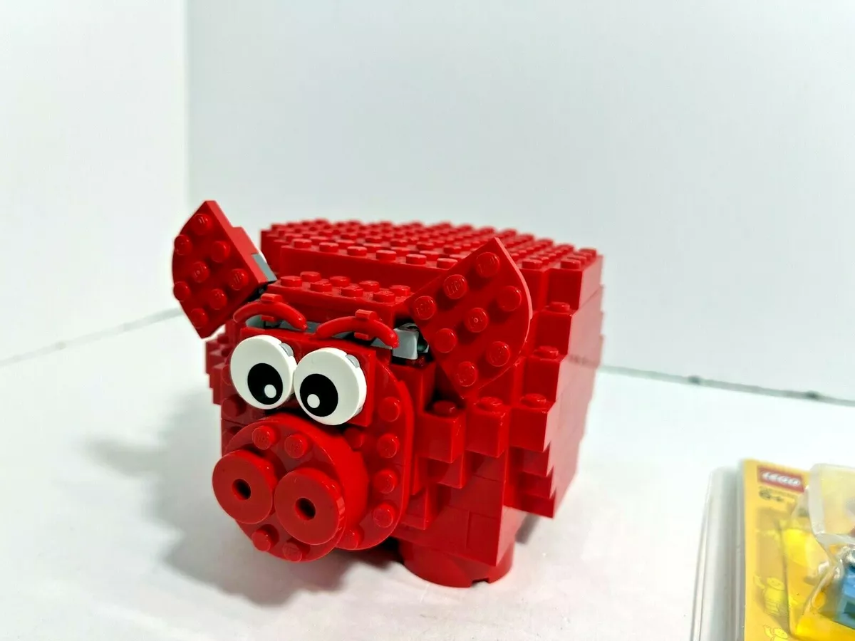 fred Ubarmhjertig vej LEGO LOT: Coin Bank, Red Piggy Bank 40155 + Sealed pack 3 minifigs 852766.  | eBay