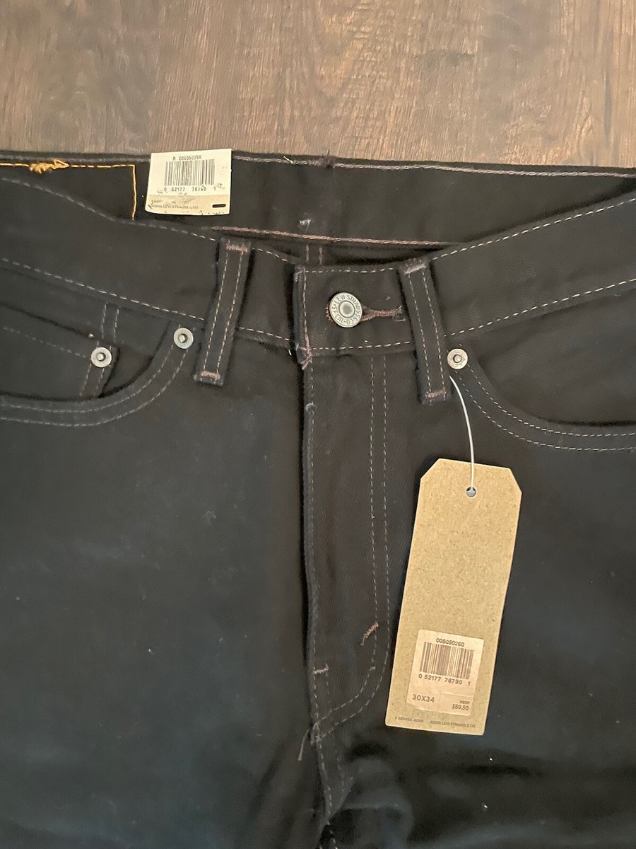 NEW Men's Levi's 505 Regular Fit Black Jeans in many sizes NEW Men's Levi's 505 Regular Fit Black Jeans in many sizes