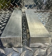 ALUMINUM 1-1/2" X 2" 6061 FLAT BAR 10" long x2 Solid Extruded Mill Stock #6