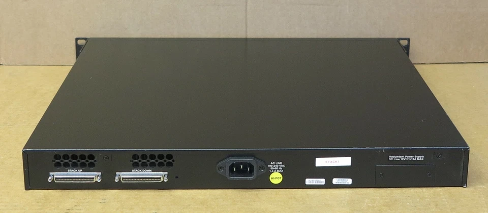 Enterasys SecureStack C3 48Port C3G124-48 1GbE Managed Network Stack 1U Switch - Image 2 of 4