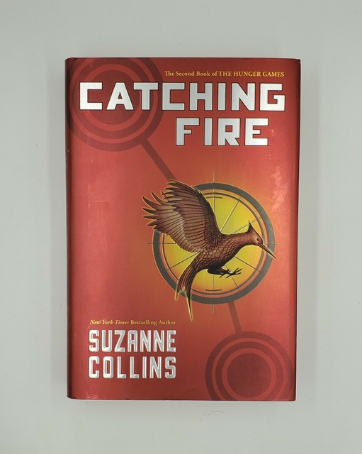 Catching Fire Suzanne Collins First Edition Hardcover Book with Dust