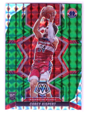 2021-22 NBA Panini Mosaic Green Corey Disport 213 Rookie NM Washington Wizards