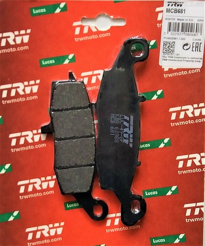 Колодки trw mcb681