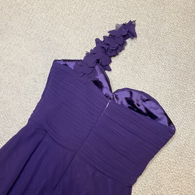 strapless open back dress Chiffon Flowy Bridesmaids Short Dresses(Size 4, various style) – Alizeal main image 0
