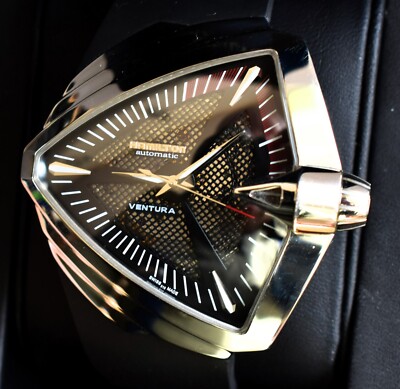 Hamilton Ventura XXL  Automatic H24655331 Dreieck black Full Set SWISS Automatik